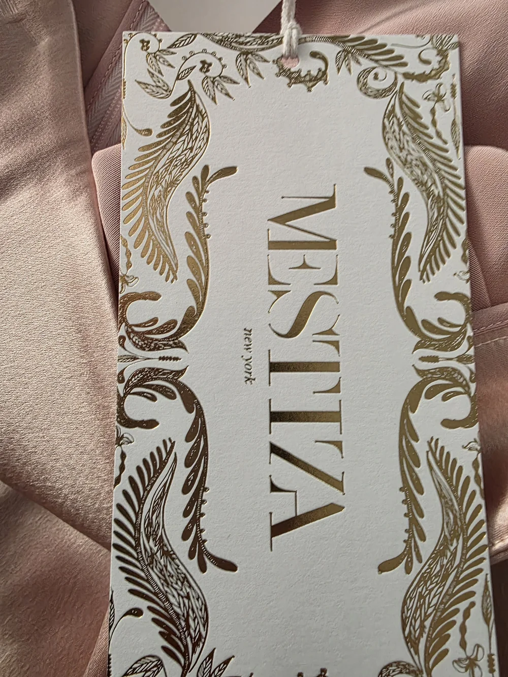NWT Mestiza New York Wide Leg Satin Pants